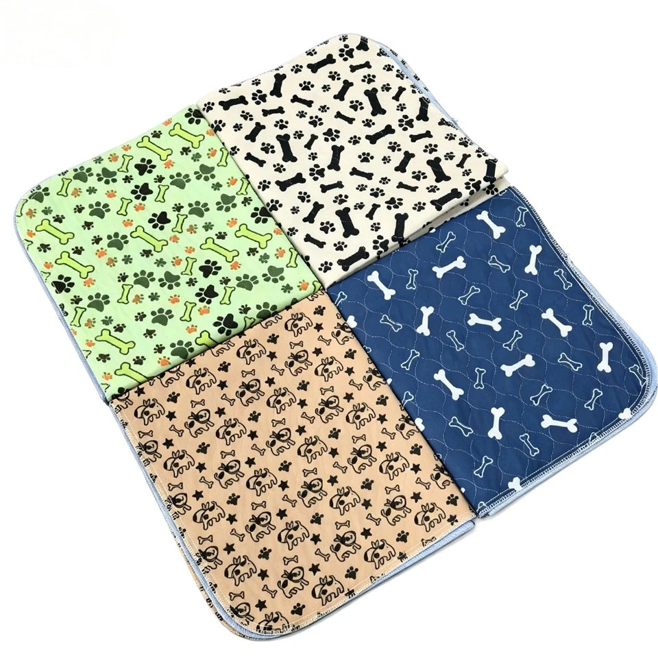 Custom Printed Reusable Pet Pee Pads high quality